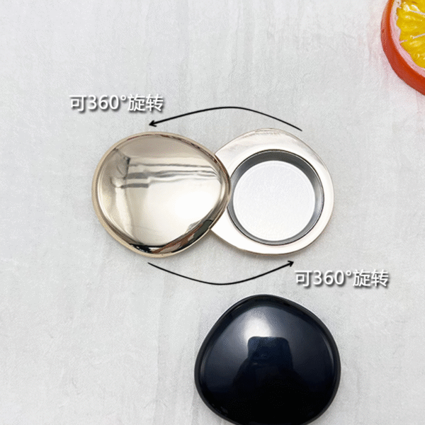 Zinc Alloy Twist-Lock Balm Box - Multi-Color Rotary Solid Perfume Container with Silkscreen Logo Customization, Durable Cosmetic Case for Beauty Brands - Image 2