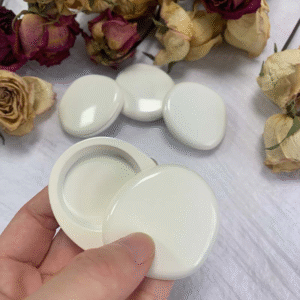 Zinc Alloy Twist-Lock Balm Box - Multi-Color Rotary Solid Perfume Container with Silkscreen Logo Customization, Durable Cosmetic Case for Beauty Brands