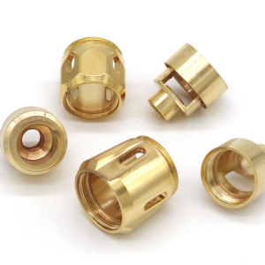 Hardware Components CNC 5-Axis Brass Machining and Precision Engraved Axle Parts